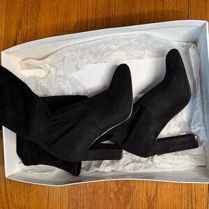 Steve Madden “Emotions”  Black Thigh High Boots